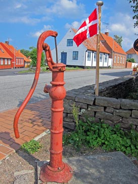 Dänen zeigen gerne Flagge...