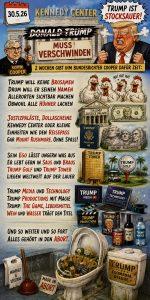 Trump-Name muss entfernt werden